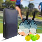 Portable Pickleball Racket Bag Paddle Racket Backpack Tote High Quality Outdoor Sports Ballbag for Men and Women Adults