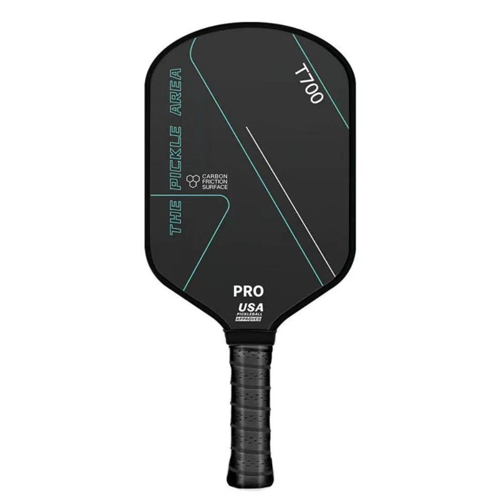 T700 Pickleball Paddle 16MM Carbon Fiber Pickleball Rackets Set Frosted Surface USAPA Approved Professional Game Supplies