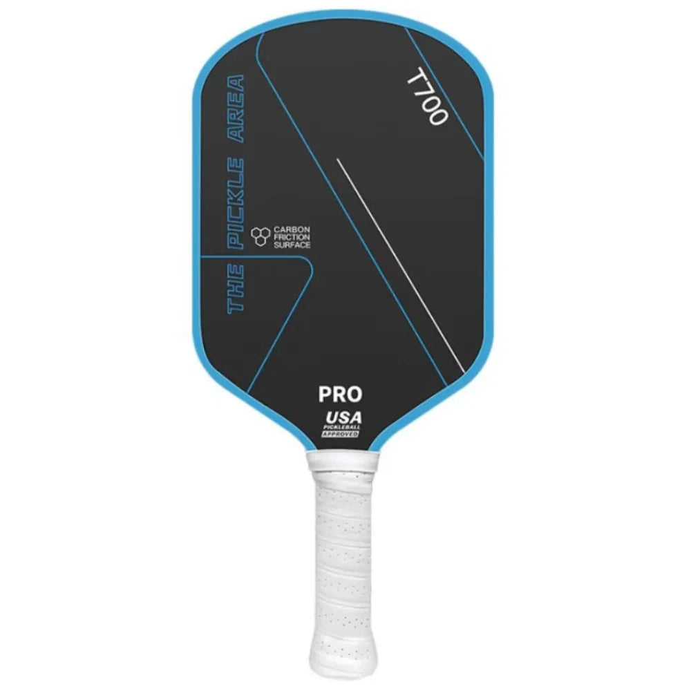 T700 Pickleball Paddle 16MM Carbon Fiber Pickleball Rackets Set Frosted Surface USAPA Approved Professional Game Supplies